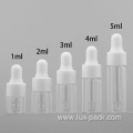 3ml 5ml Clear Essential Oil Glass Dropper Bottle